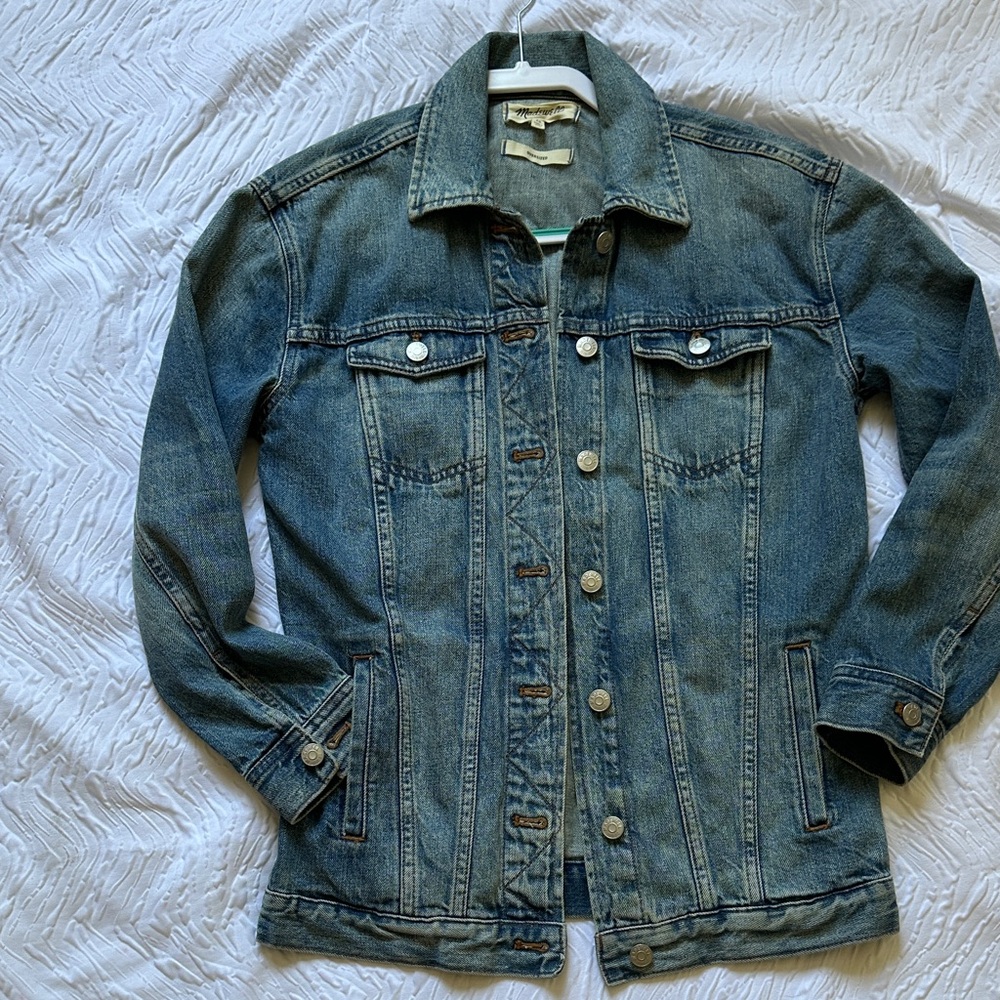 Madewell Classic Blue Jean Jacket - Picture 5 of 7